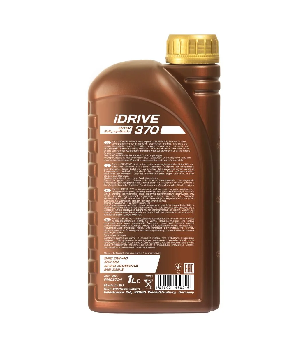 PEMCO - PM03701 - iDRIVE 370 1L
