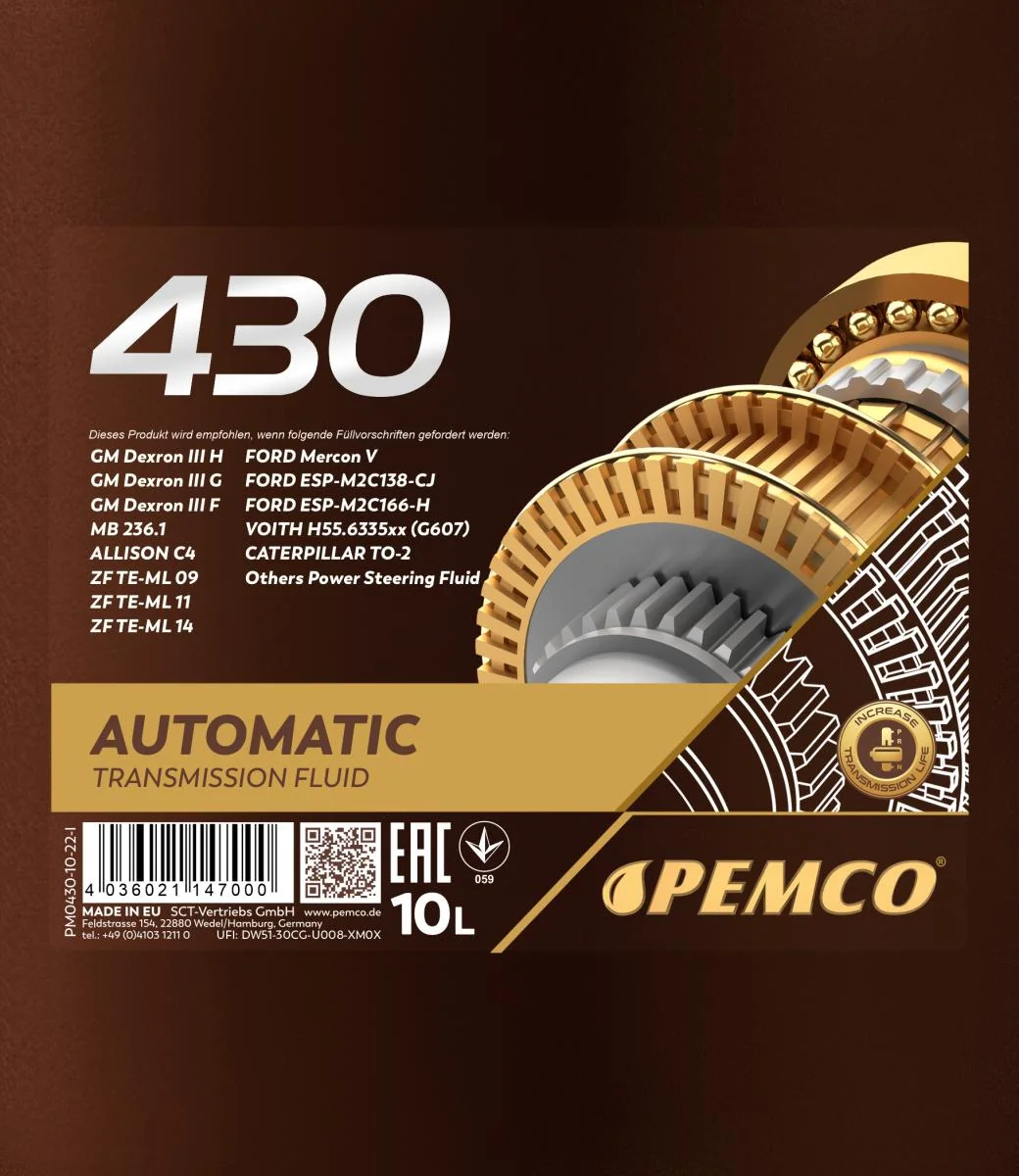 PEMCO - PM043010 - 430 ATF DIII 10L