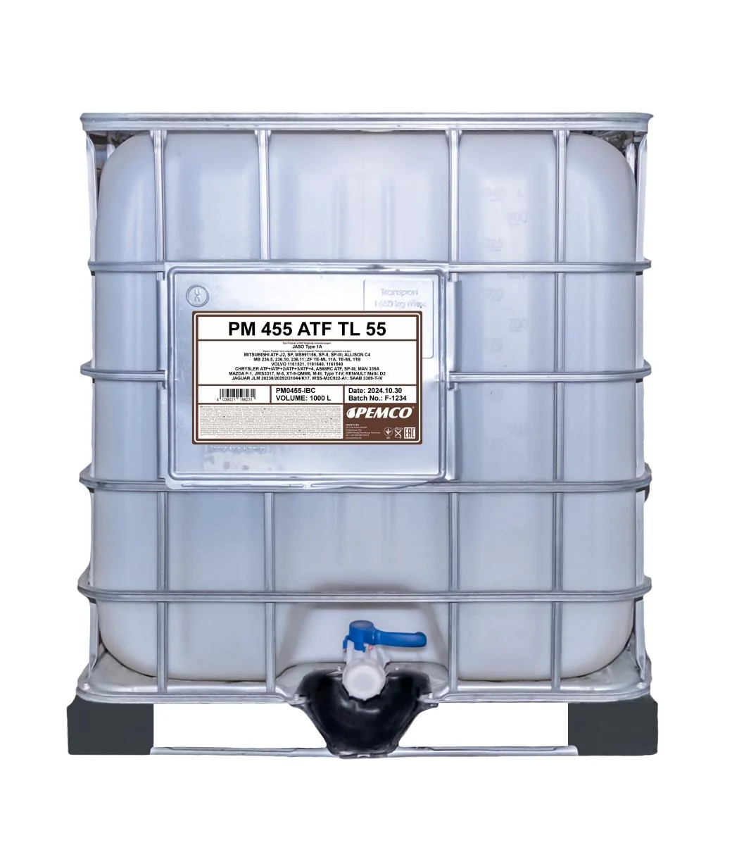 PEMCO - PM0455IBC - 455 ATF TL 55 1000 Liter