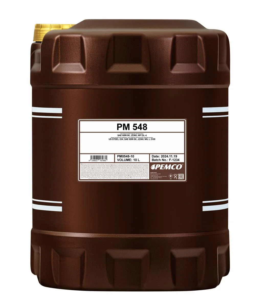 PEMCO - PM054810 - 548 80W-90 10 Liter