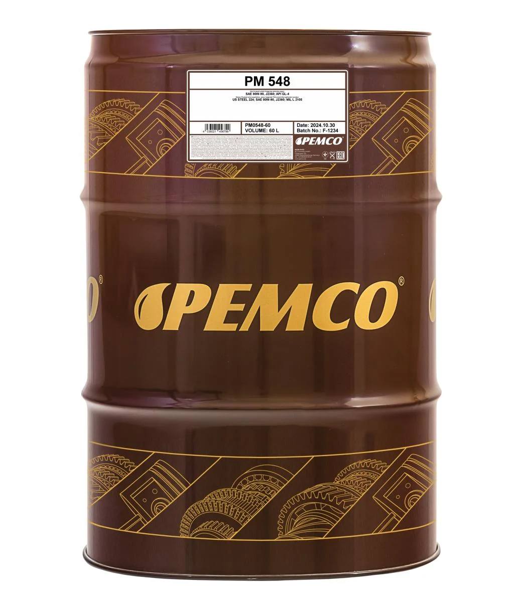 PEMCO - PM054860 - 548 80W-90 60 Liter