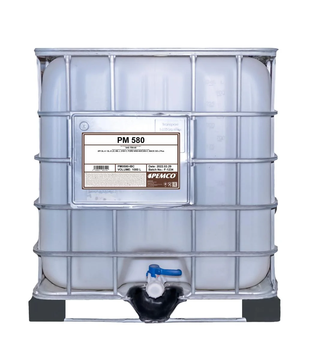 PEMCO - PM0580IBC - 580 SAE 75W-80 1000 Liter