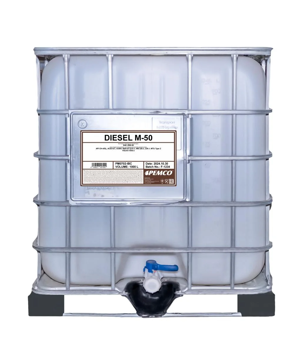 PEMCO - PM0702IBC - Diesel M-50 SHPD 20W-50 1000L