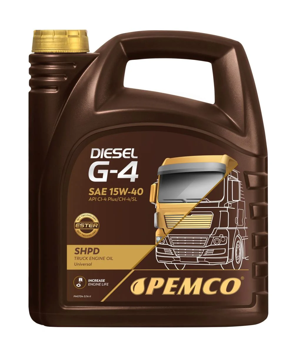 PEMCO - PM07045 - Diesel G-4 SHPD 15W-40 5L