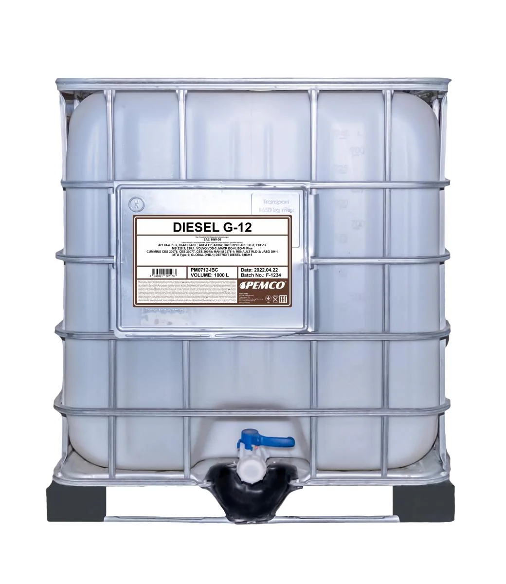 PEMCO - PM0712IBC - Diesel G-12 SHPD 10W-30 1000L