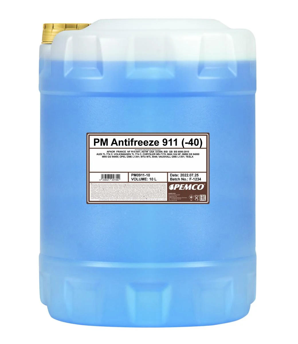 PEMCO - PM091110 - Frostschutz 911 (-40) 10L
