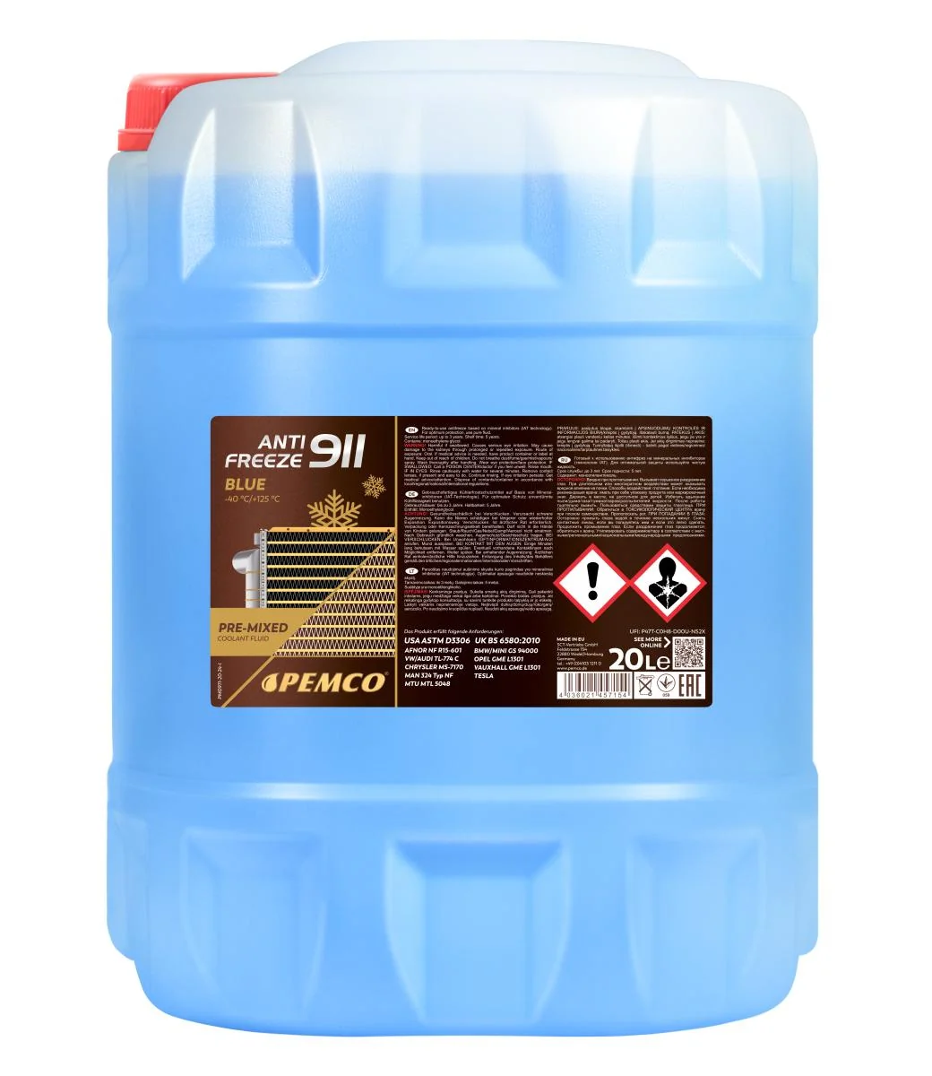 PEMCO - PM091120 - Frostschutz 911 (-40) 20L