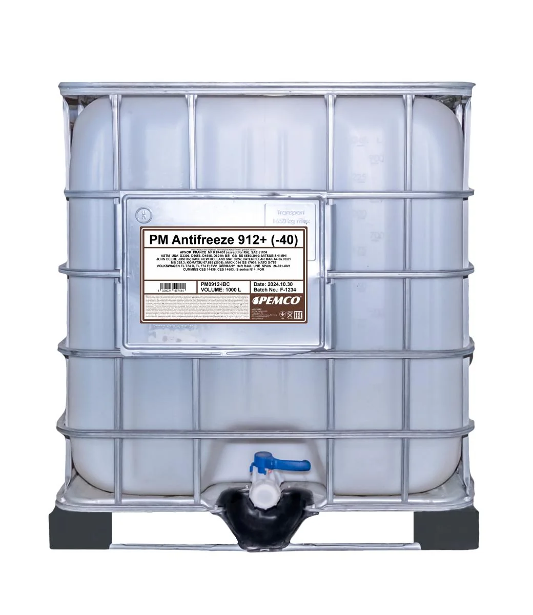 PEMCO - PM0912IBC - Frostschutzmittel 912+ (-40) 1000L
