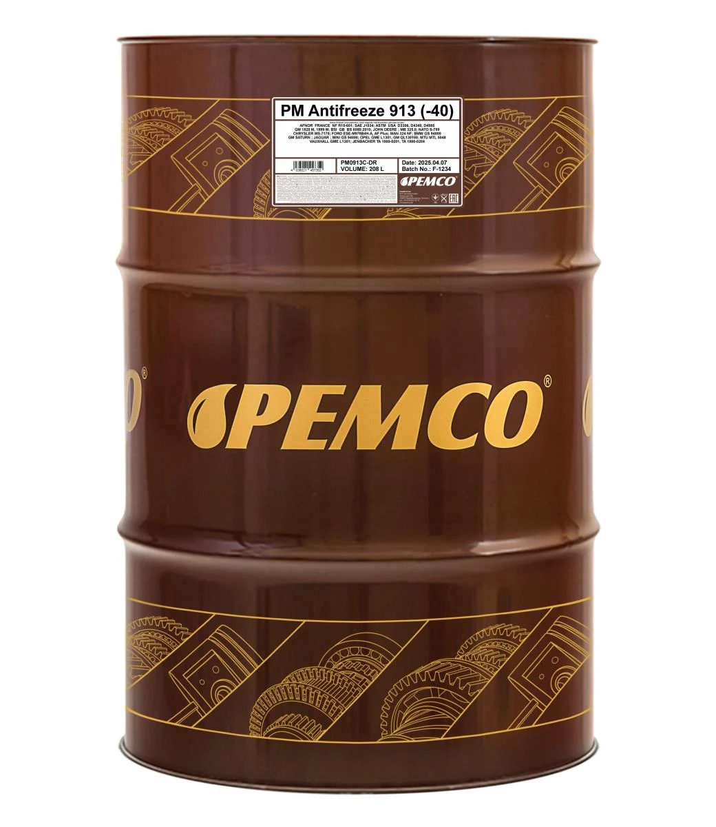 PEMCO - PM0913CDR - Frostschutzmittel 913 (Konzentrat) 208L