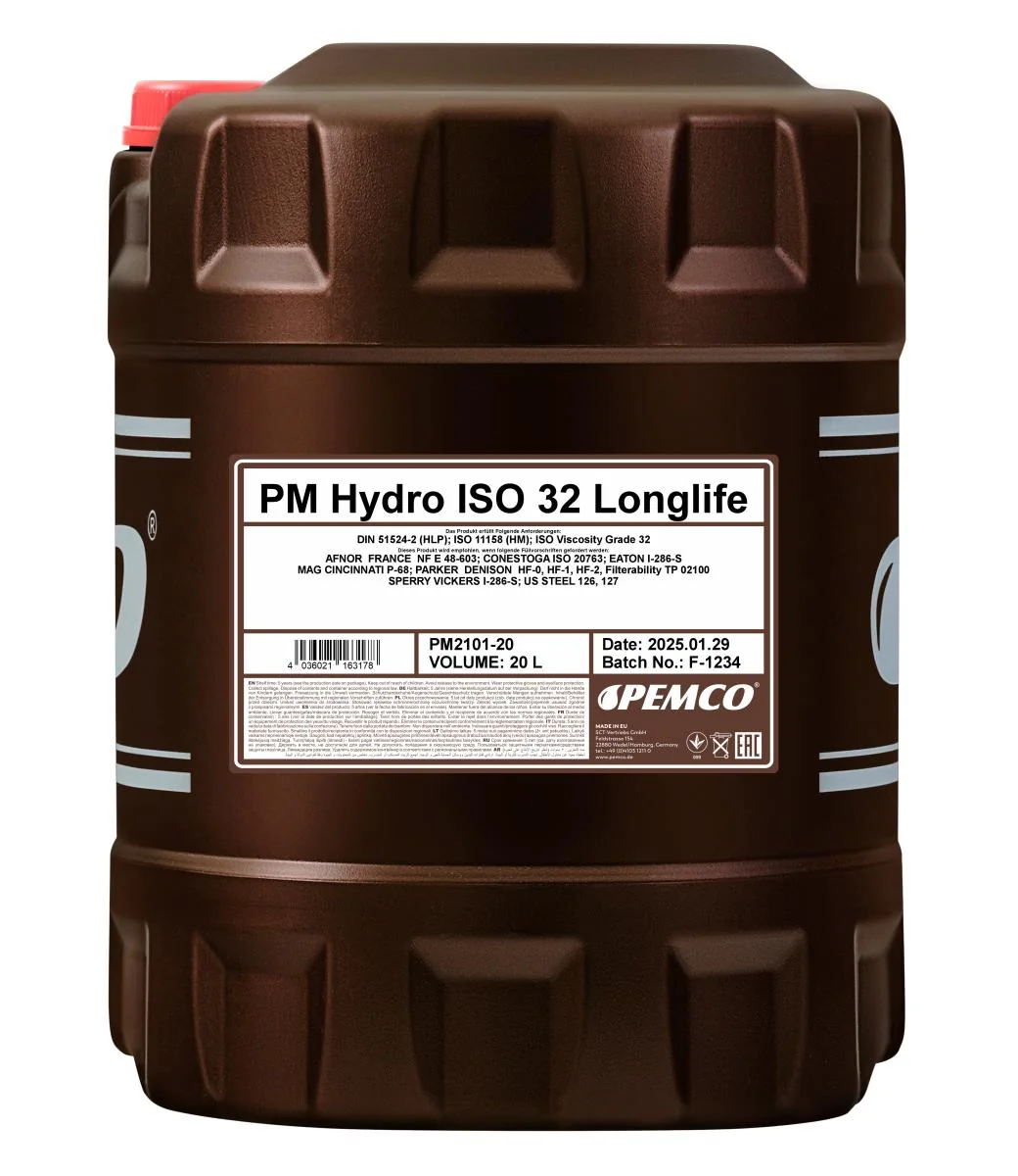 PEMCO - PM210120 - Hydro ISO 32 LONGLIFE 20L