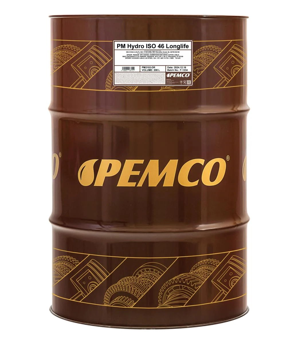 PEMCO - PM2102DR - Hydro ISO 46 LONGLIFE 208L