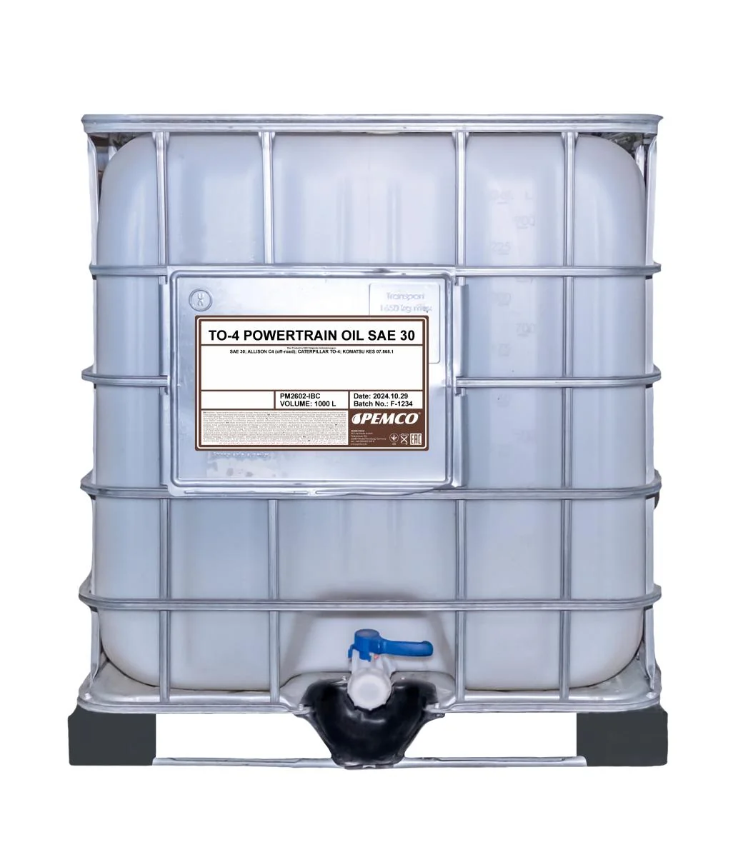 PEMCO - PM2602IBC - TO-4 Antriebsstrangöl SAE 30 1000L