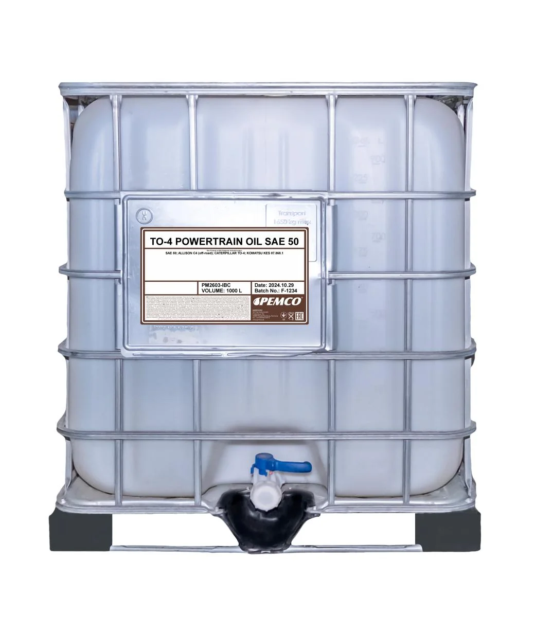 PEMCO - PM2603IBC - TO-4 Antriebsstrangöl SAE 50 1000L
