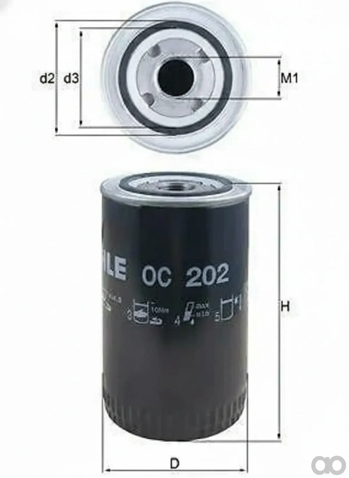 Mccormick - A44081 - Oelfilter