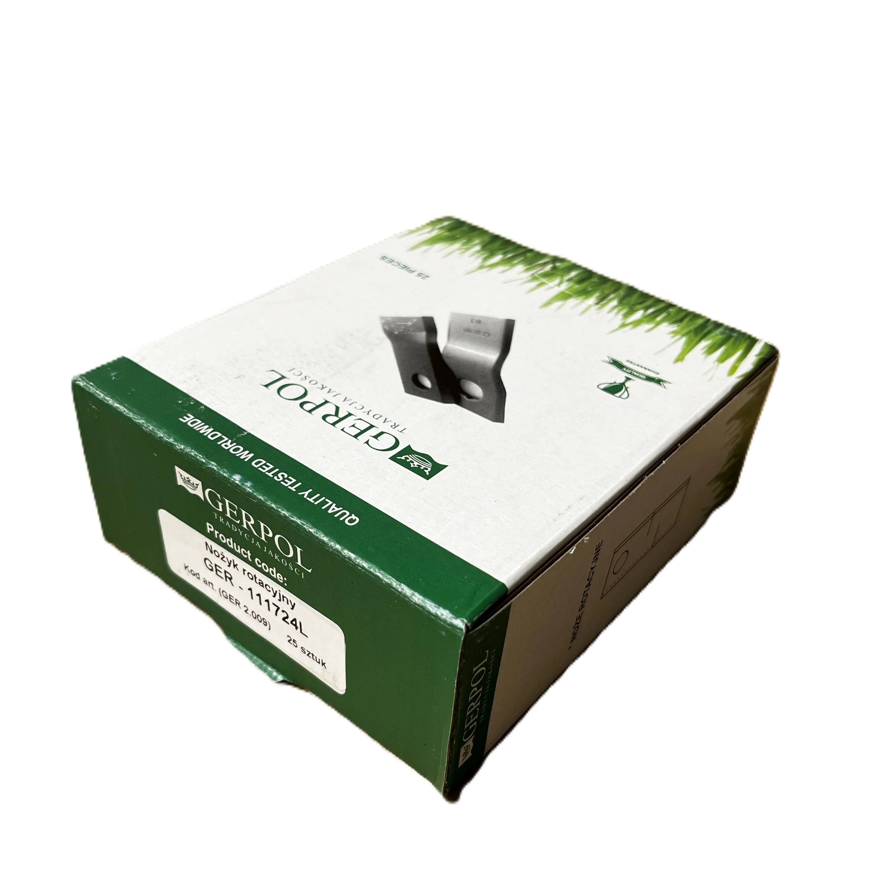 Gerpol - 111724 - Mähklinge links - Packung mit 25 Stück