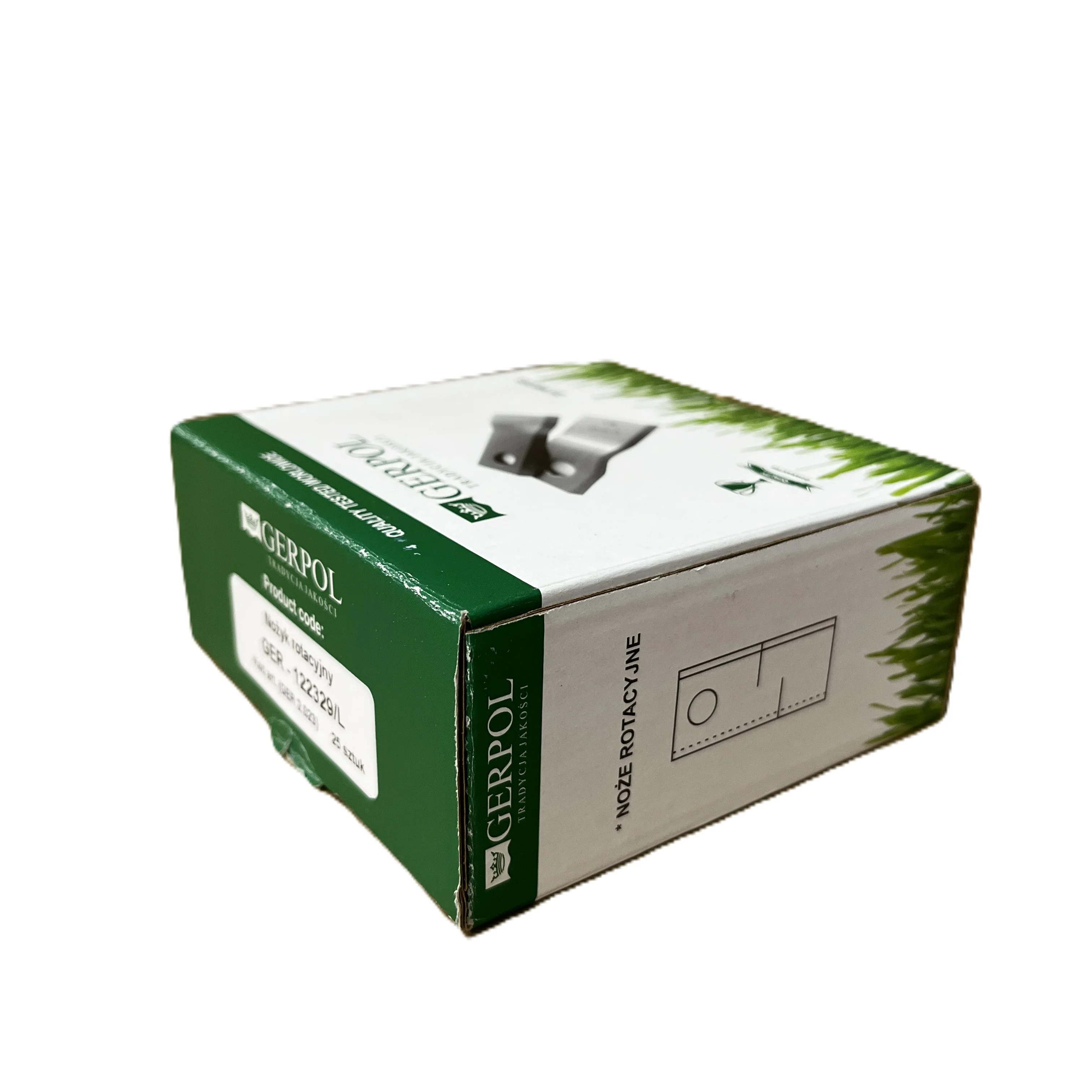 Gerpol - 122329 - Mähklinge links - Packung mit 25 Stück