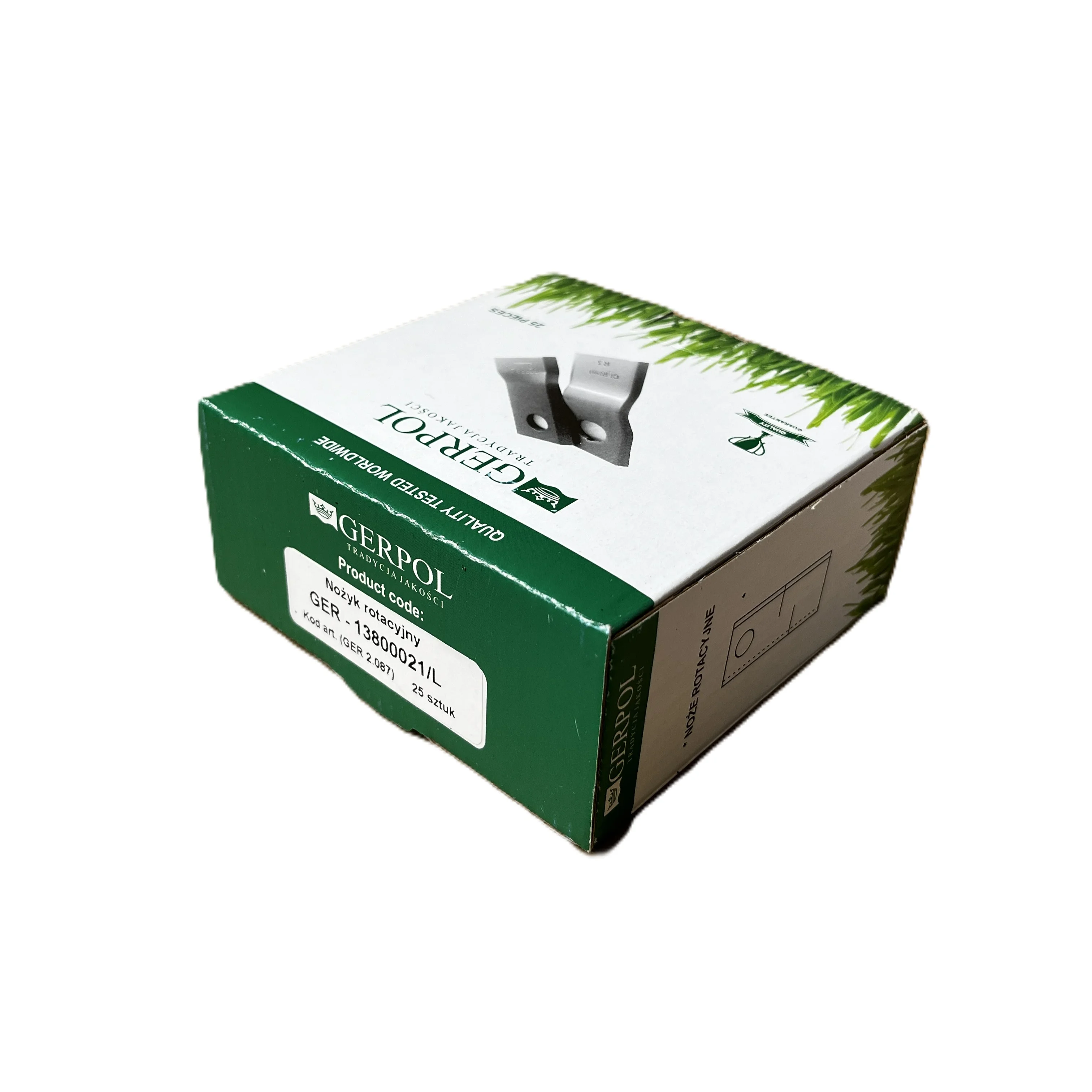 Gerpol - 13800021 - Mähklinge links - Packung mit 25 Stück