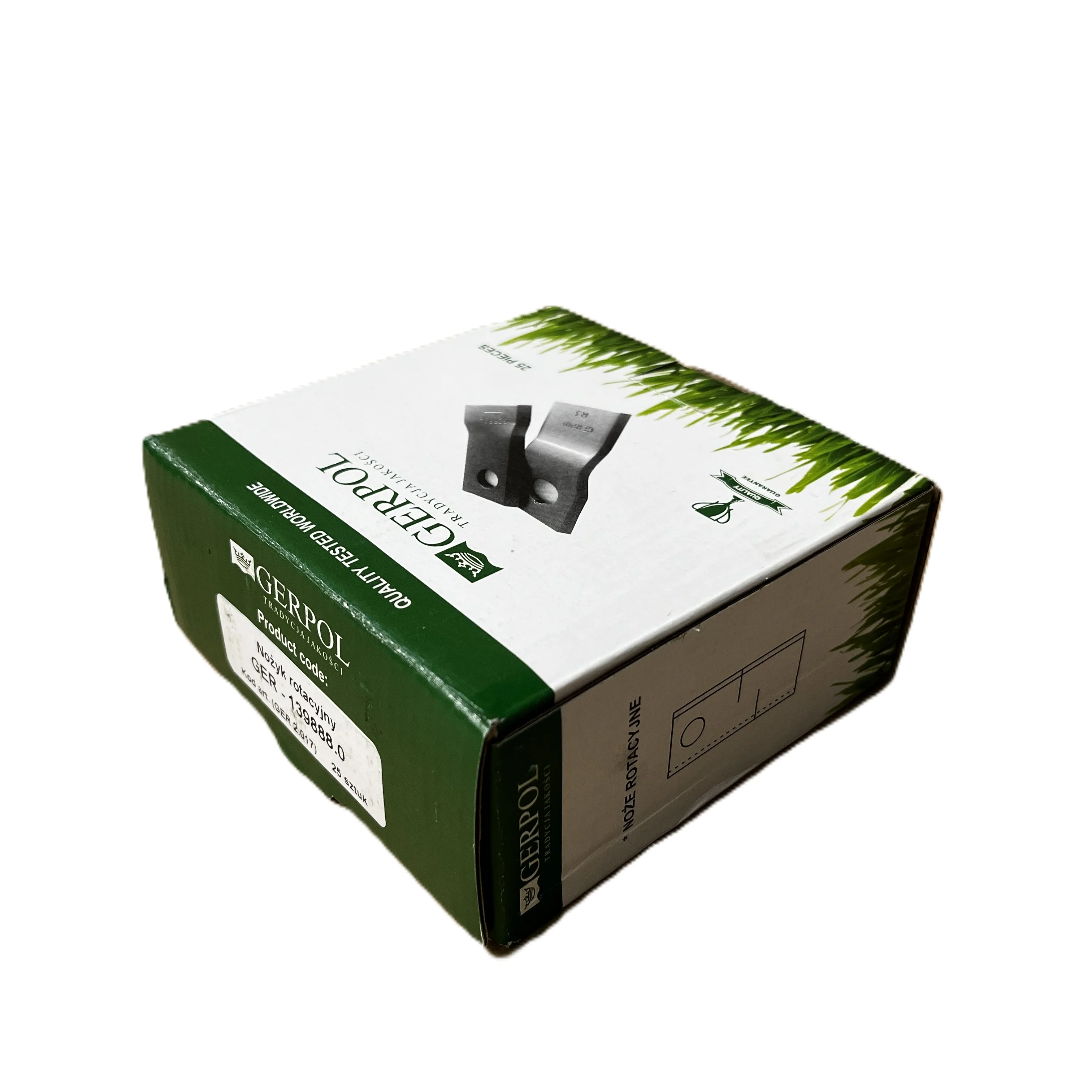Gerpol - 139888.0 - Mähklinge links - Packung mit 25 Stück