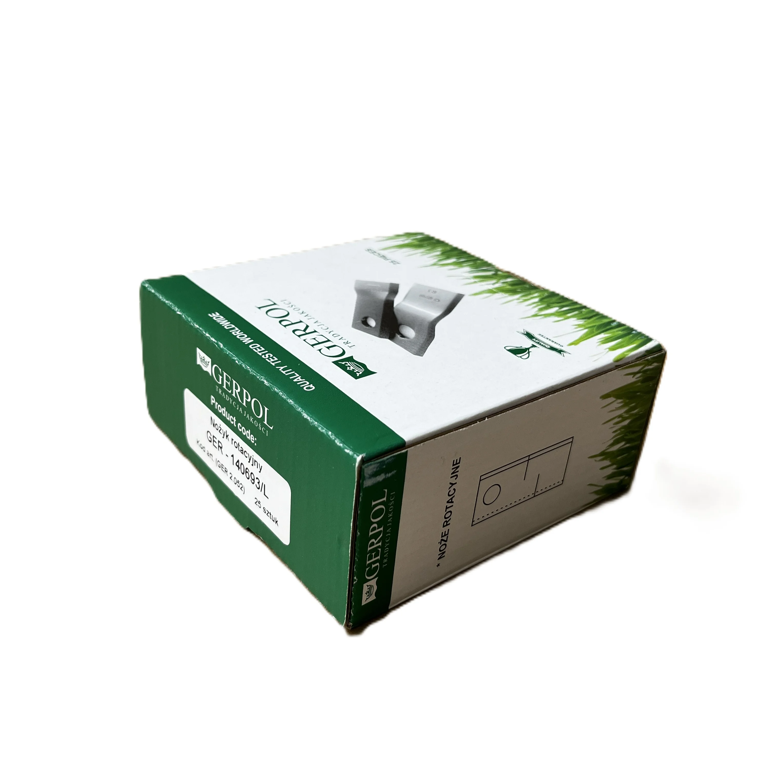 Gerpol - 140693 - Mähklinge links - Packung mit 25 Stück