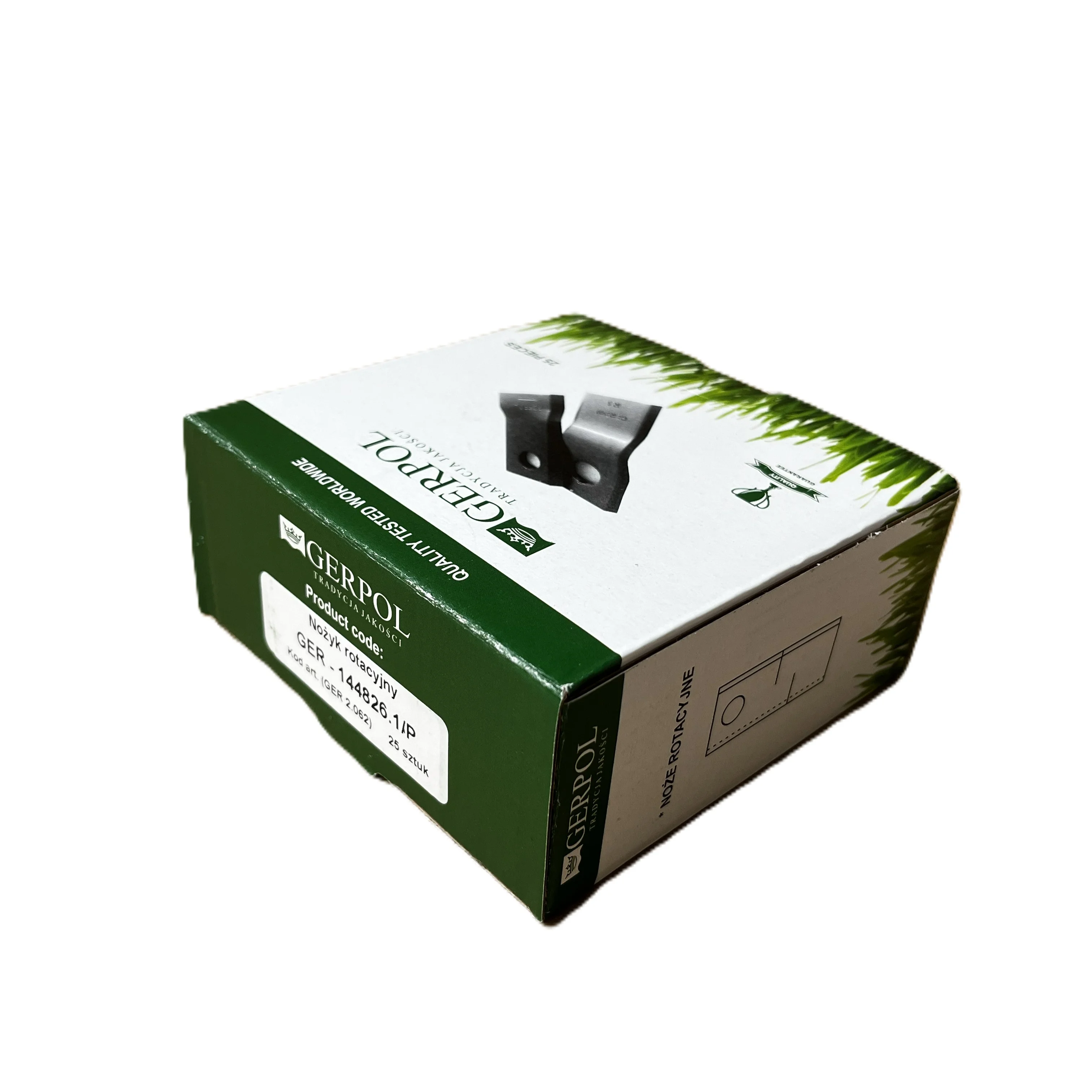 Gerpol - 144826.1 - Mähklinge rechts - Packung mit 25 Stück