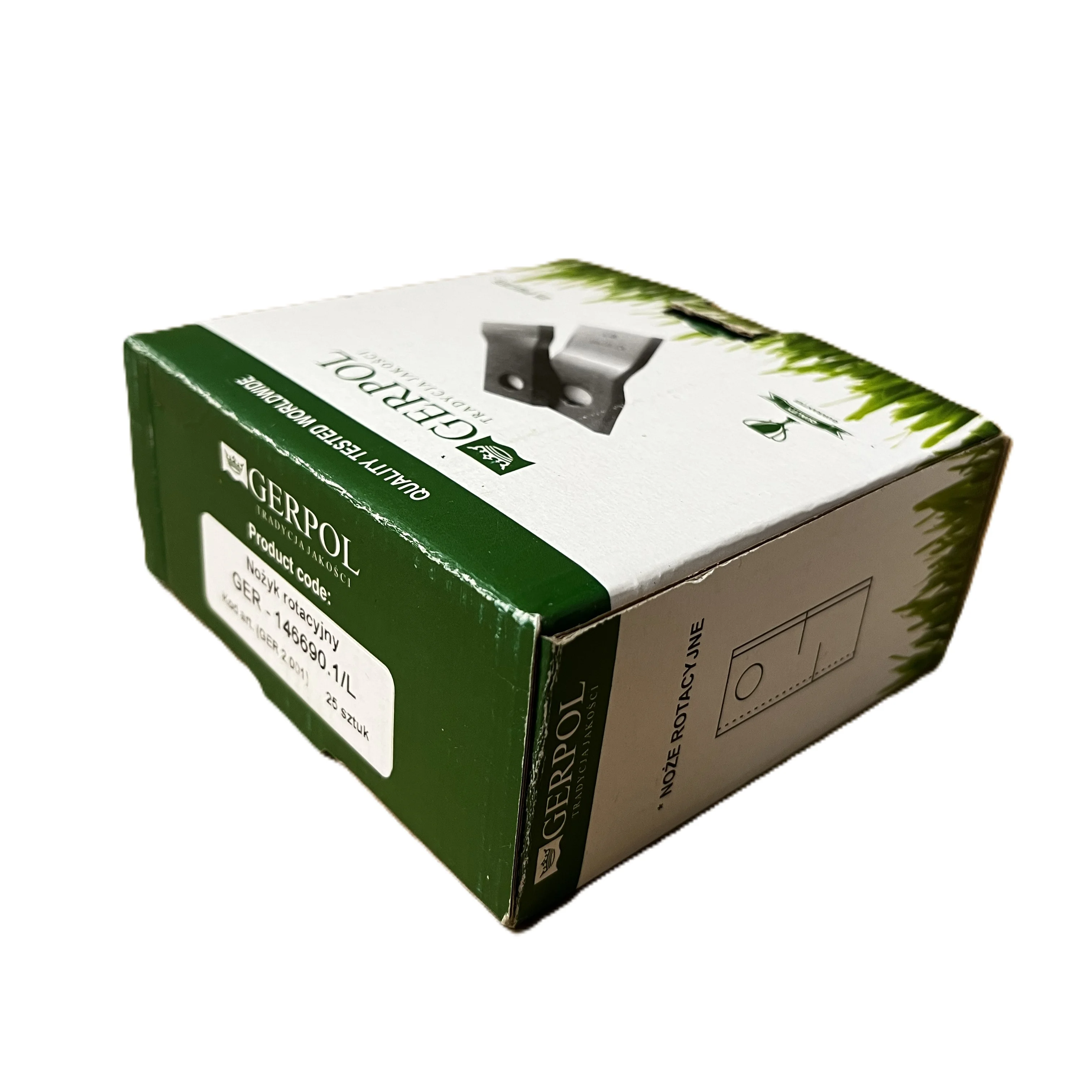 Gerpol - 146690.1 - Mähklinge links - Packung mit 25 Stück