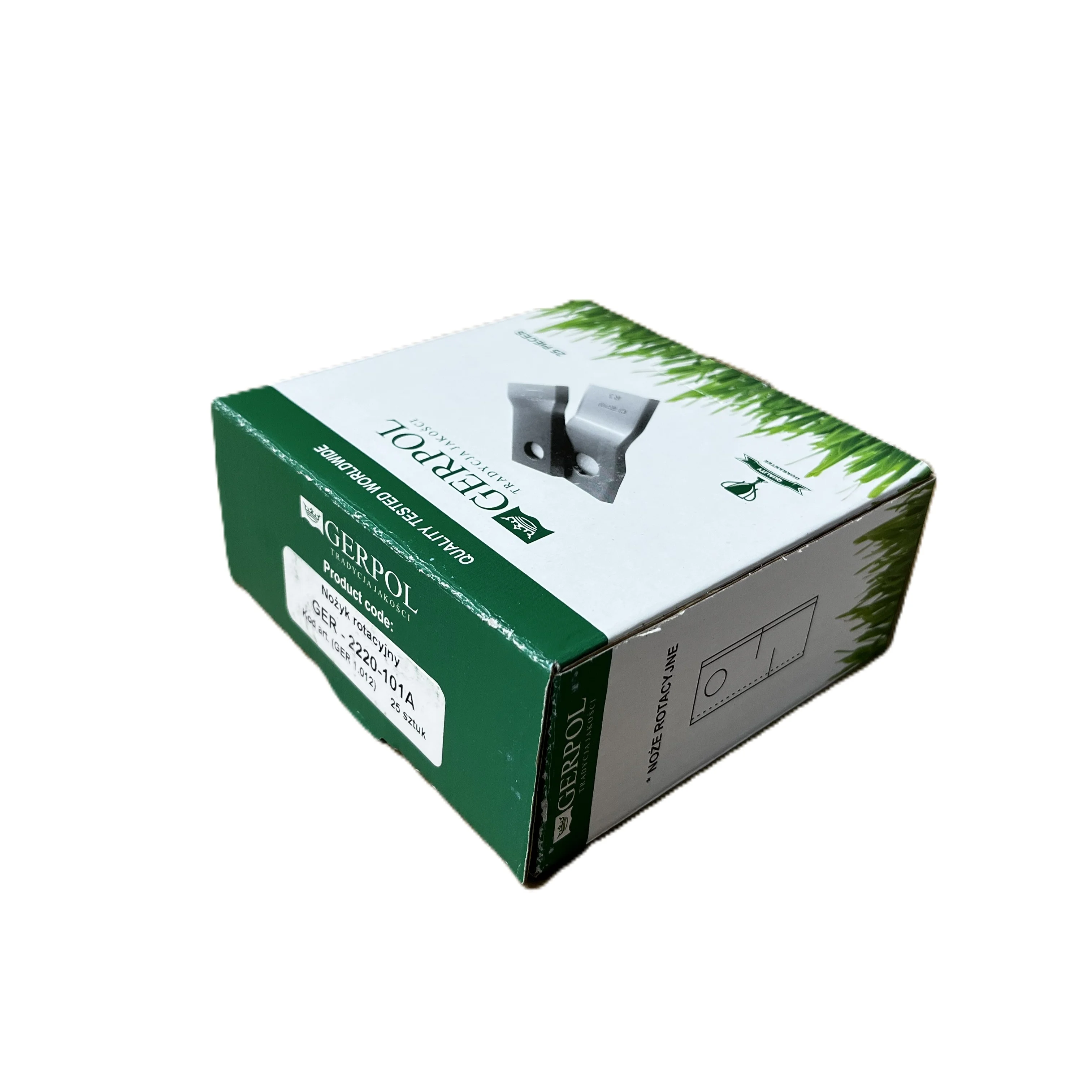 Gerpol - 2220-101A - Kreiselmäherklinge - Packung mit 25 Stück