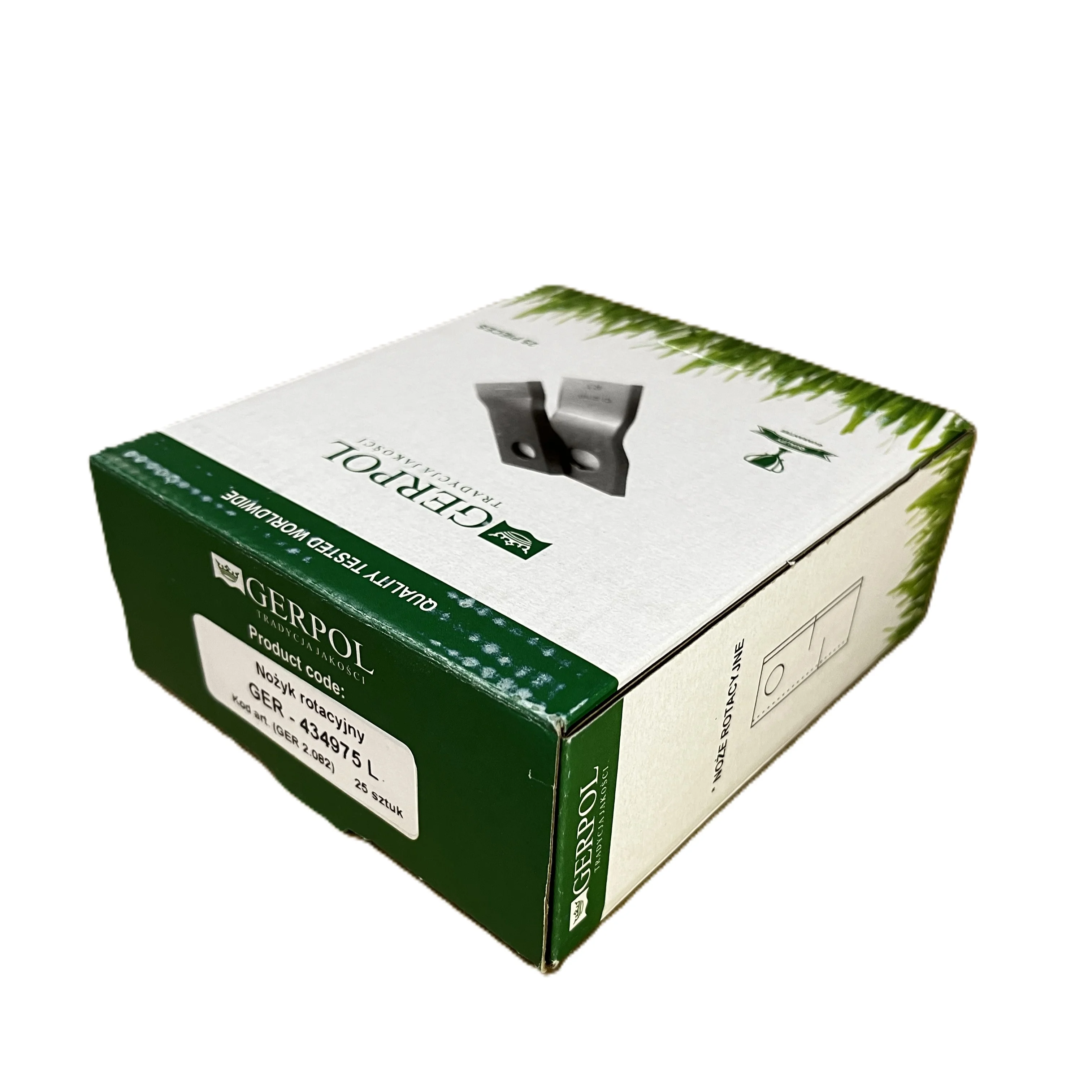 Gerpol - 434975 - Mähklinge links - Packung mit 25 Stück