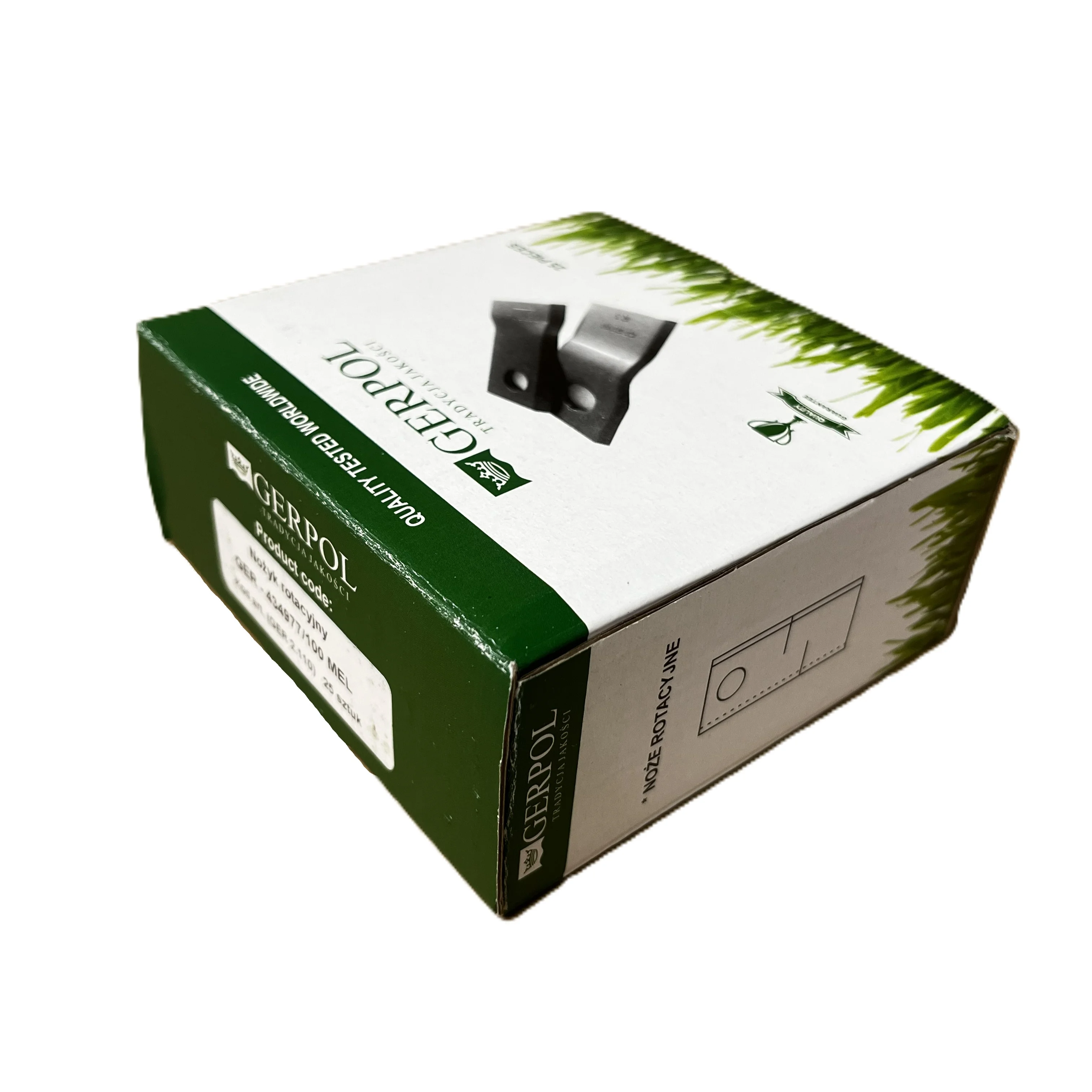 Gerpol - 434977/100MEL - Mähklinge links - Packung mit 25 Stück