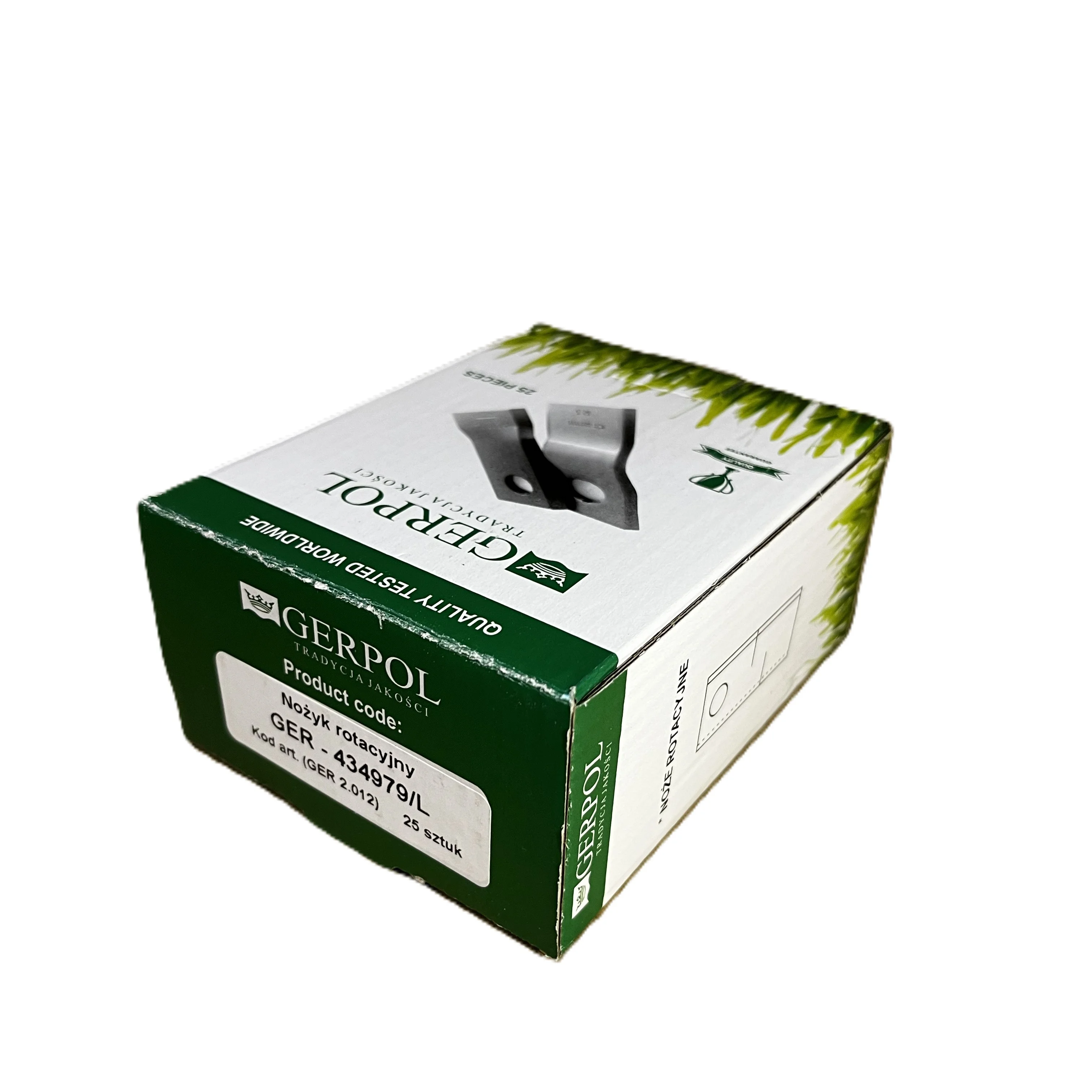 Gerpol - 434979 - Mähklinge links - Packung mit 25 Stück
