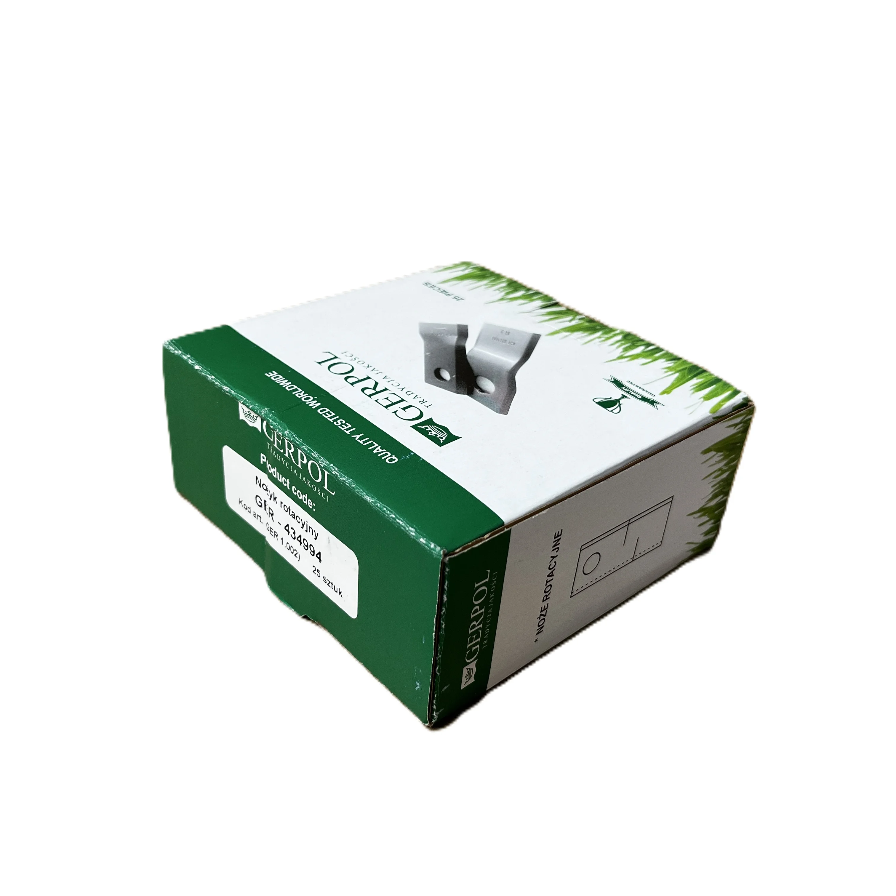 Gerpol - 434994 - Kreiselmäherklinge - Packung mit 25 Stück