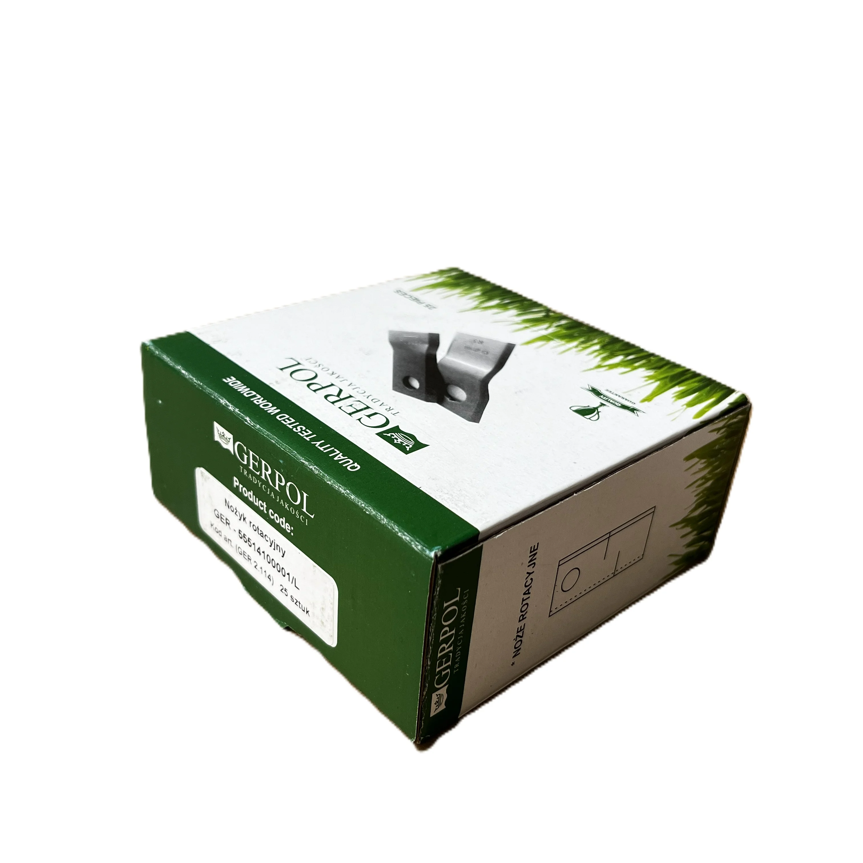 Gerpol - 551410001 - Mähklinge links - Packung mit 25 Stück