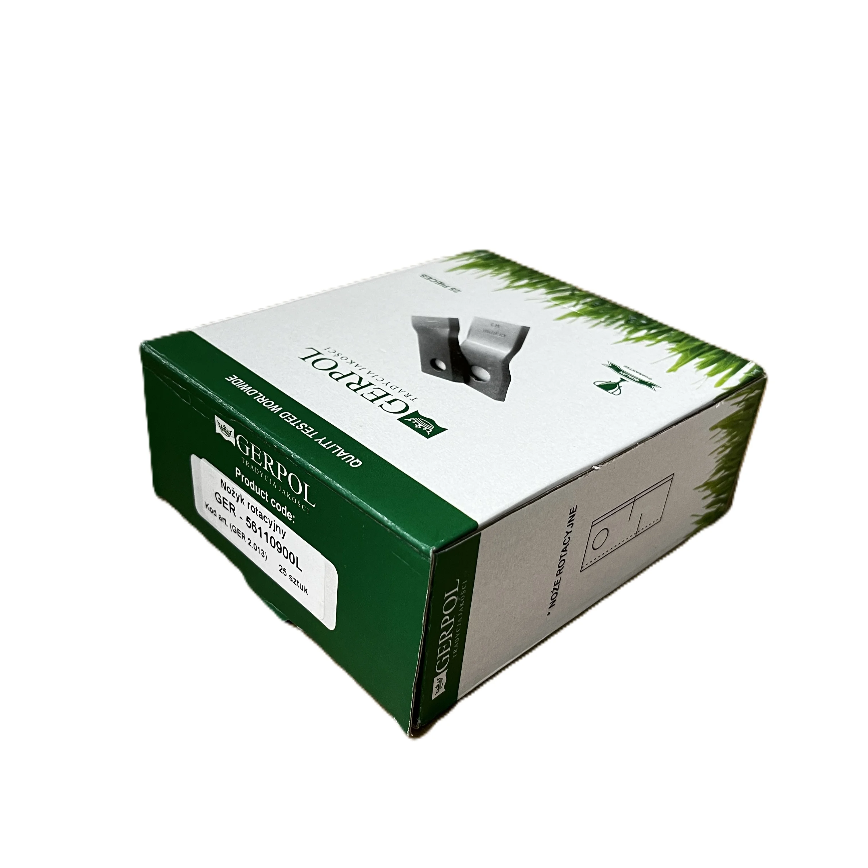 Gerpol - 56110900 - Mähklinge links - Packung mit 25 Stück