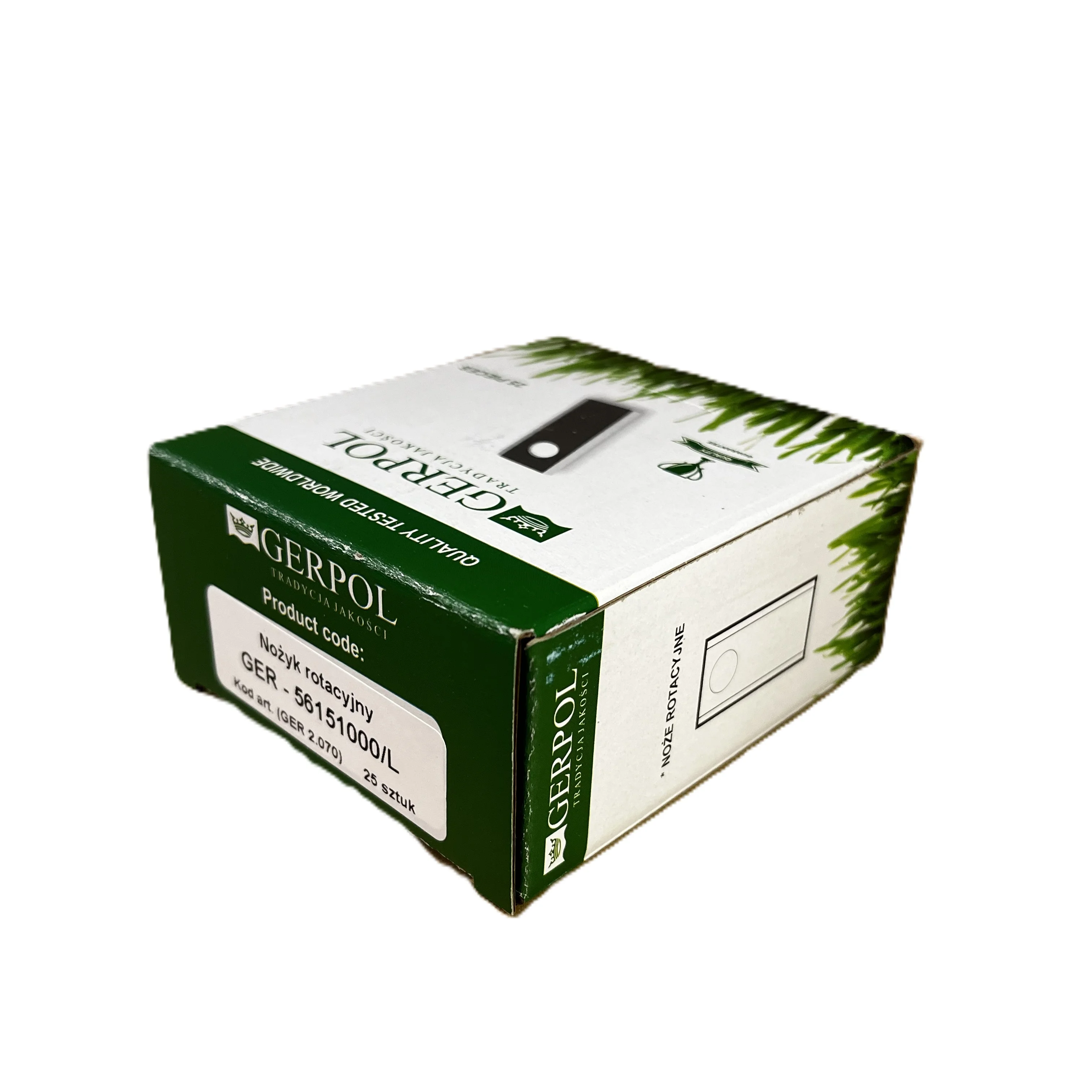 Gerpol - 56151000 - Mähklinge links - Packung mit 25 Stück