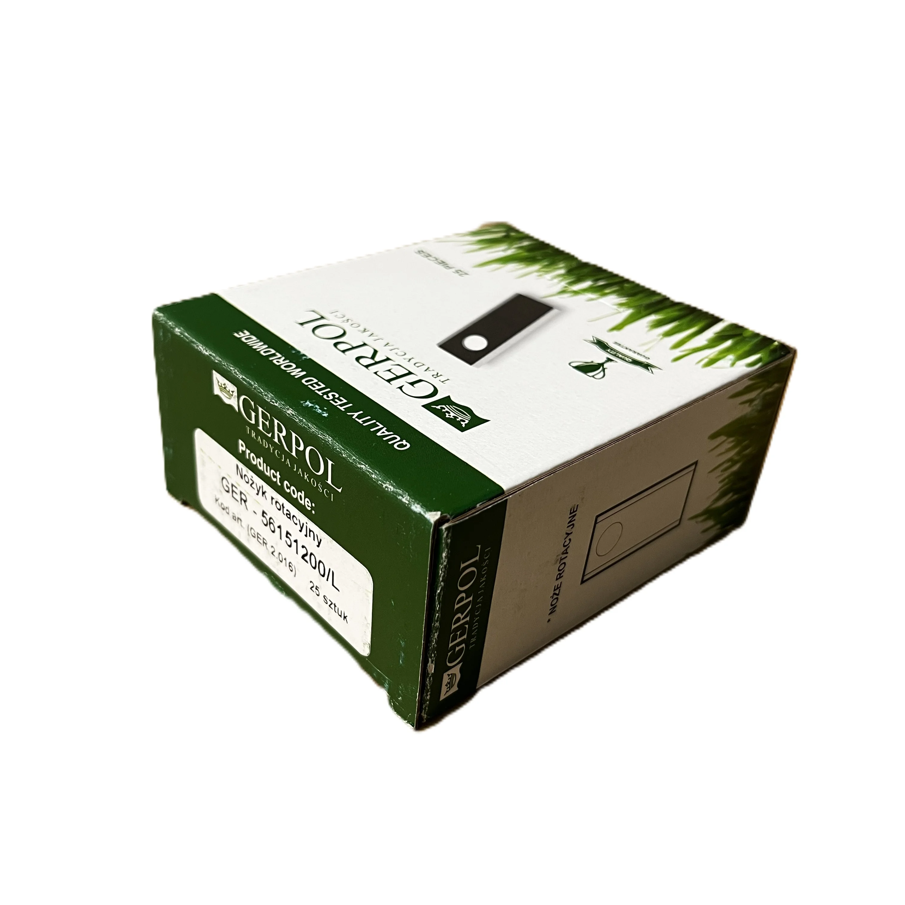 Gerpol - 56151200 - Mähklinge links - Packung mit 25 Stück