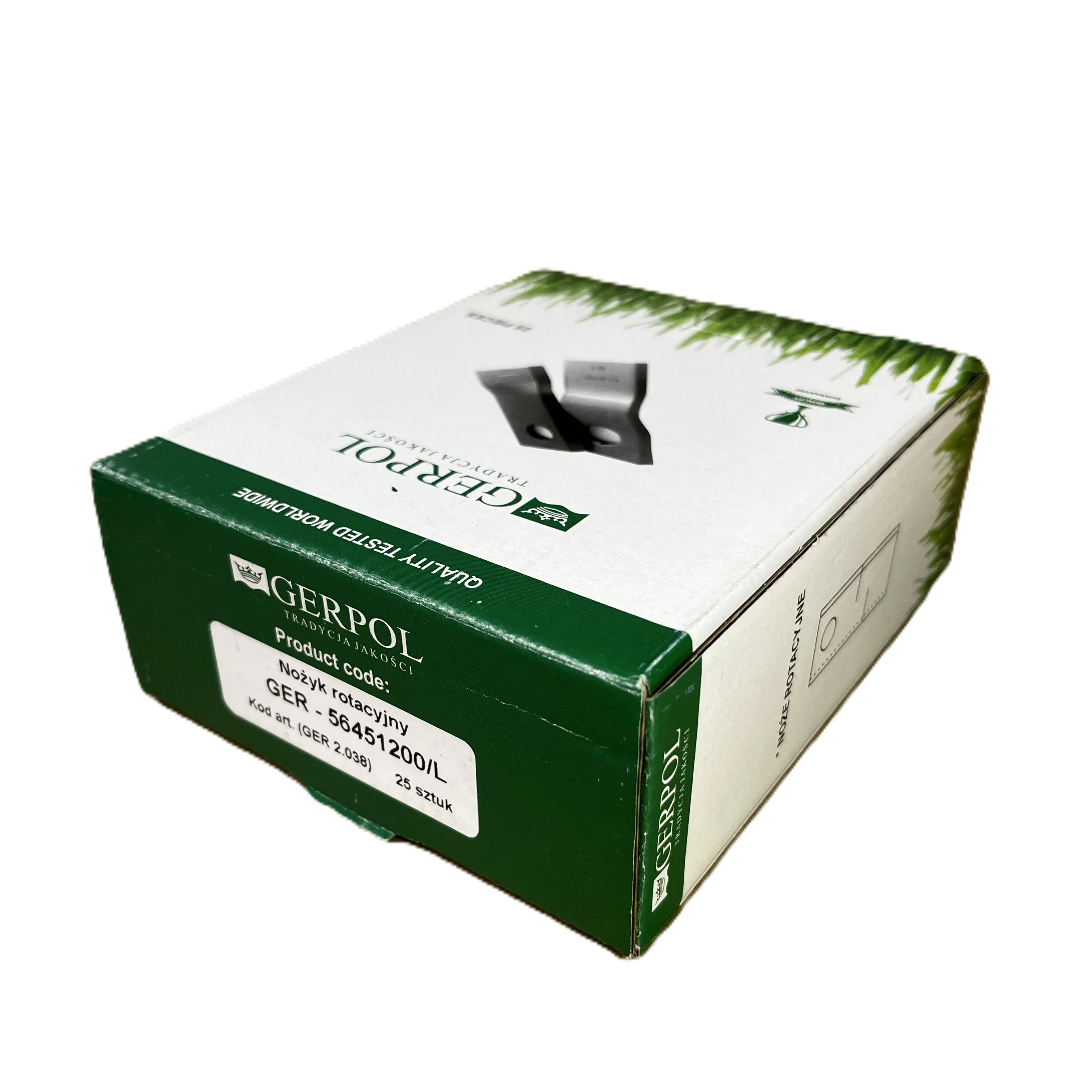 Gerpol - 56451200 - Mähklinge links - Packung mit 25 Stück