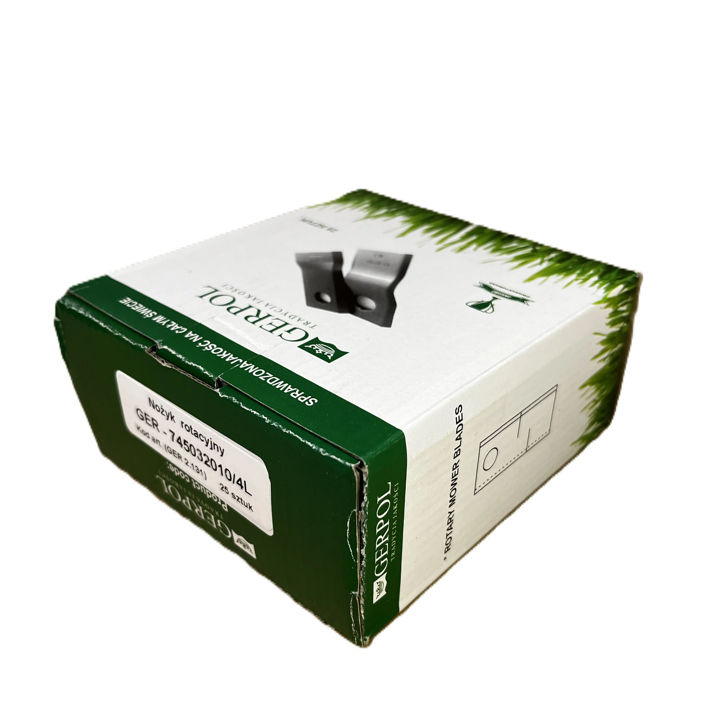 Gerpol - 745032010 - Mähklinge links - Packung mit 25 Stück