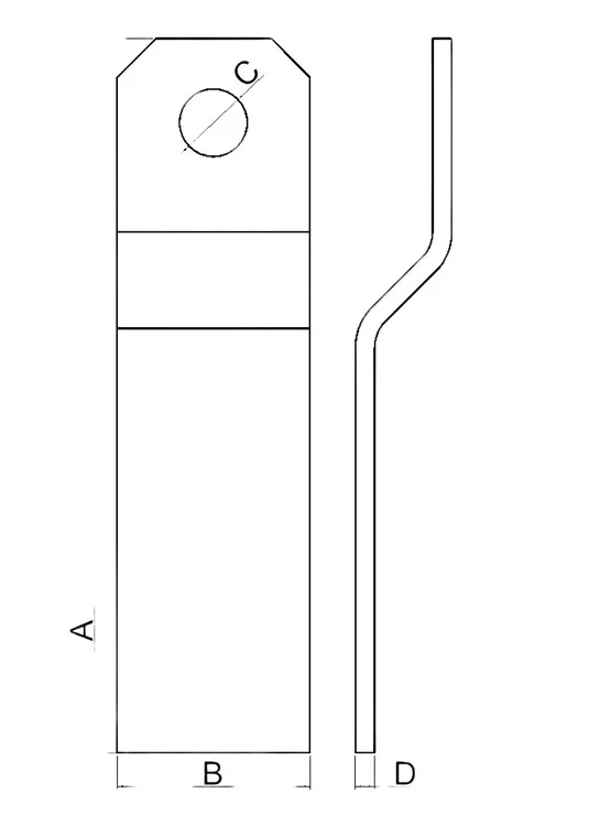 Gerpol - J140.04 - Obstbaumähwerkmesser