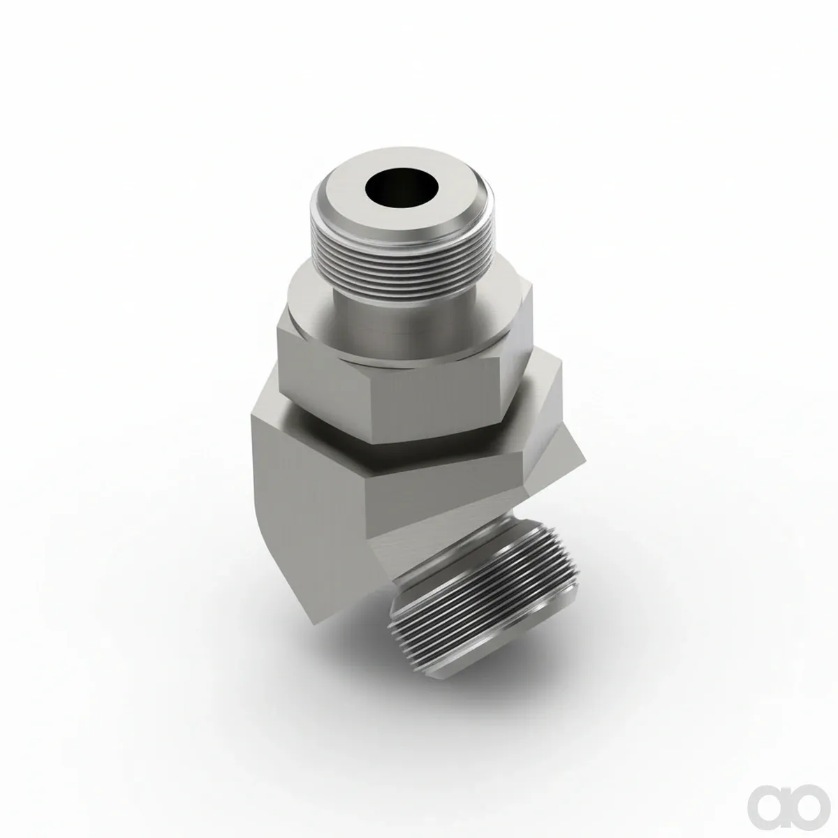 John Deere - 38H1046 - 45-Grad-Ellenbogen-Fitting mit Zylindergewinde