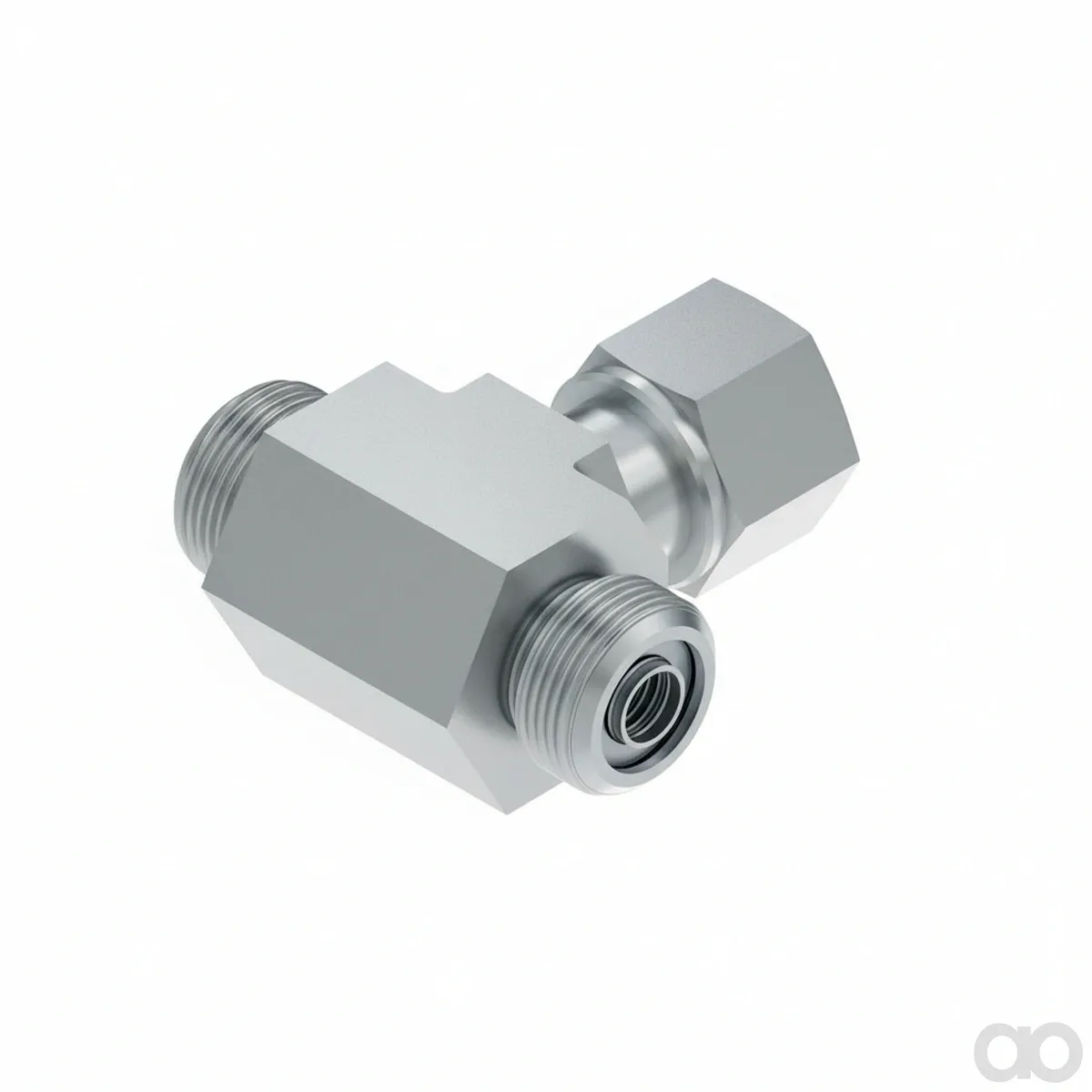 John Deere - 38H5059 - Schwenkbares Abzweig-T-Stueck-Fitting