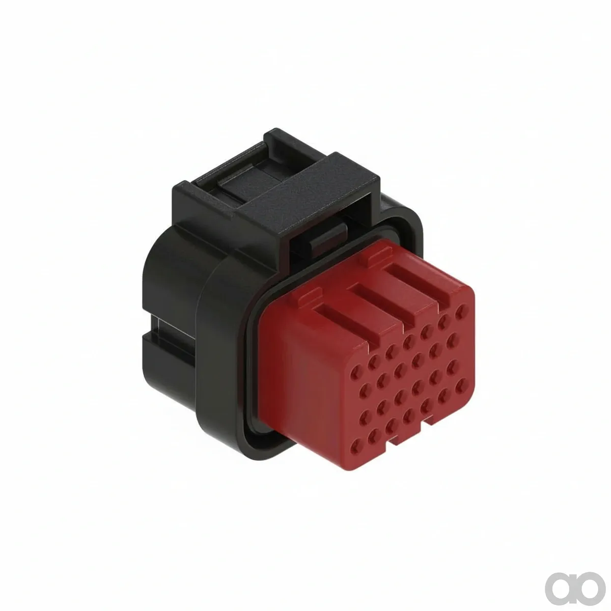 John Deere - 57M8606 - Schwarzes Internes Elektrisches Steckergehaeuse, 26 Pole
