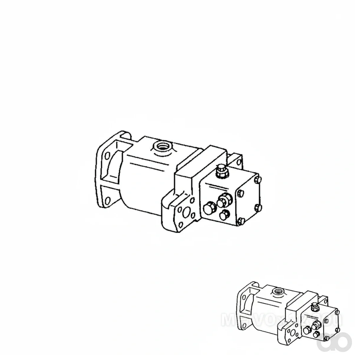 John Deere - AH131310 - REMAN Hydraulikmotor