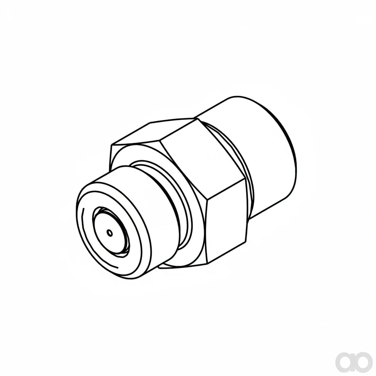 John Deere - AH208827 - Adapterfitting