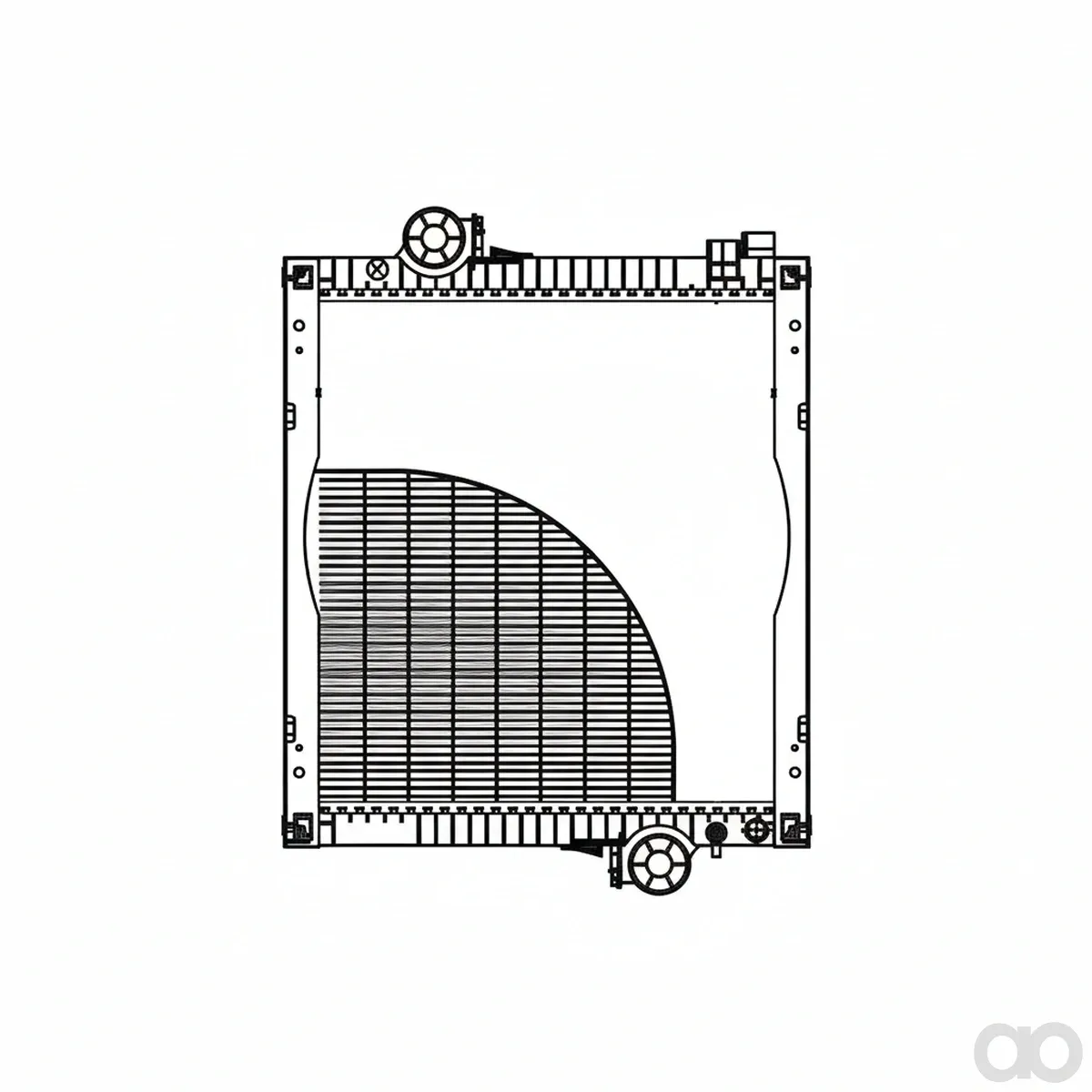 John Deere - AL115002 - Kuehler