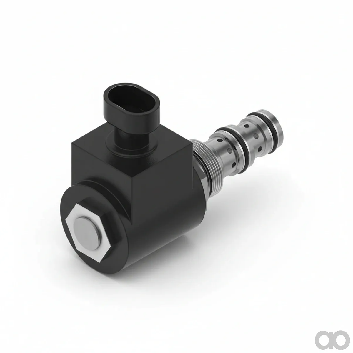 John Deere - AL118477 - 3-Wege-Magnetventil mit Spule