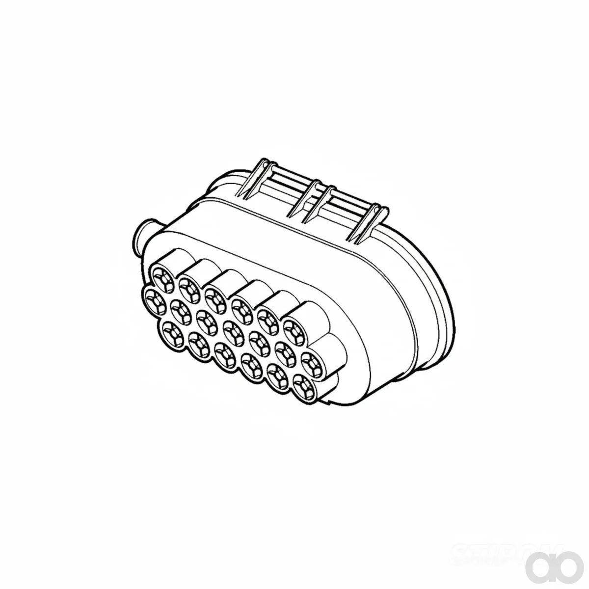 John Deere - AL167996 - Luftfilterablenker