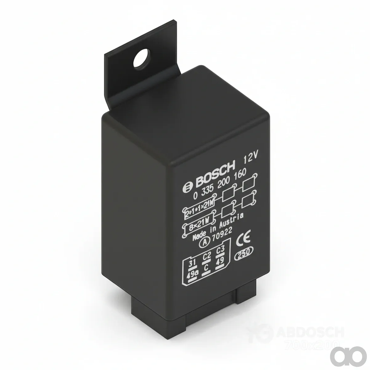 John Deere - AL202032 - Warnblinkgeraet, 12 Volt