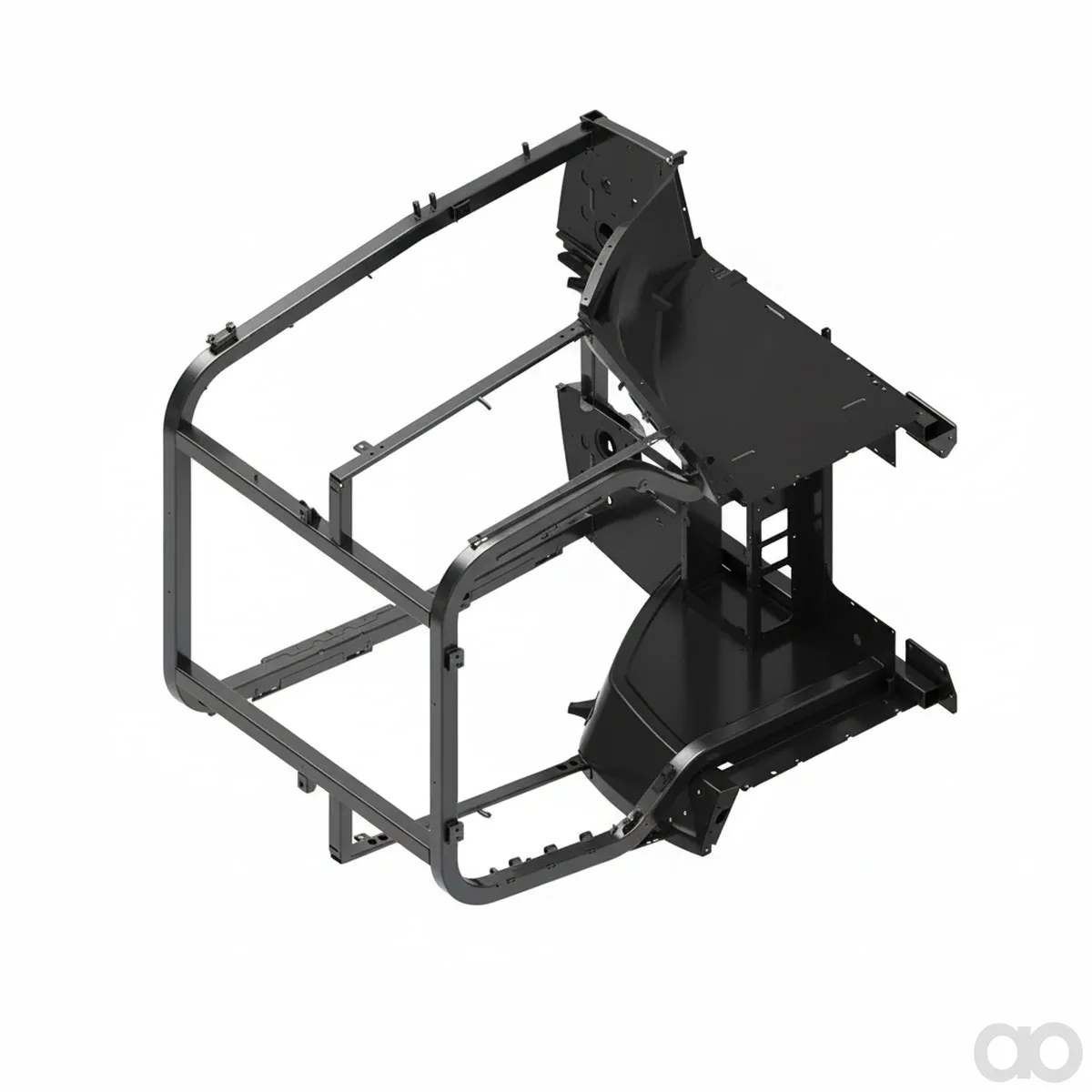 John Deere - AL216285 - Panorama-Frontscheiben-Kabinenrahmen