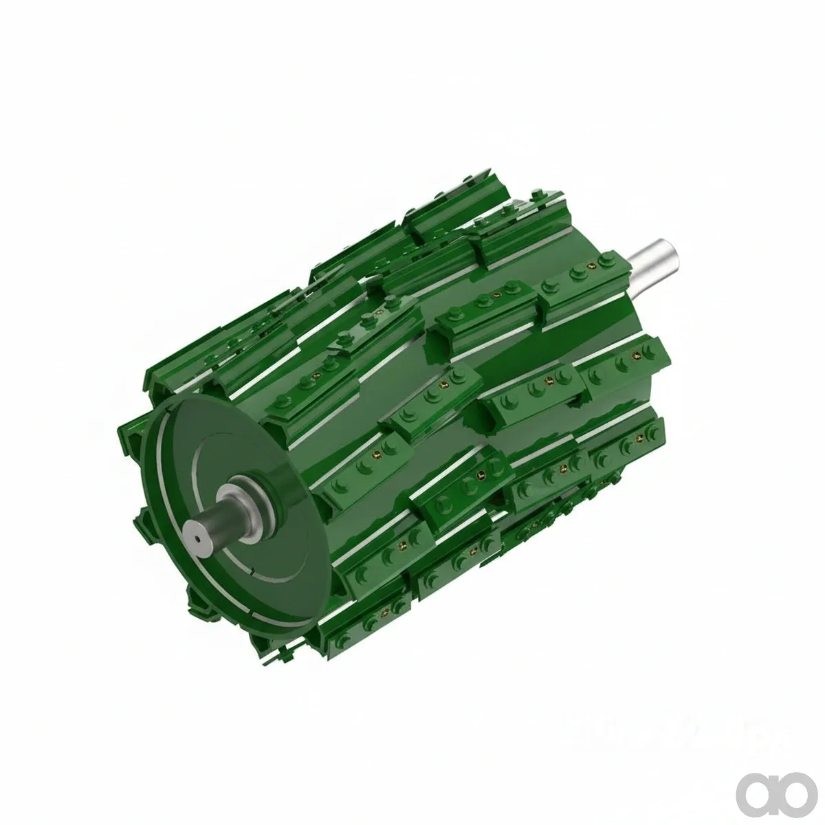 John Deere - AZ101200 - Kornaufbereiter-Messerwelle, 48 Messern