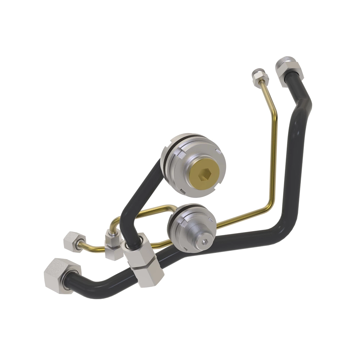 John Deere - BL16671 - Power-Beyond-Ventil mit ICV-Oelleitungs-Anbauteil