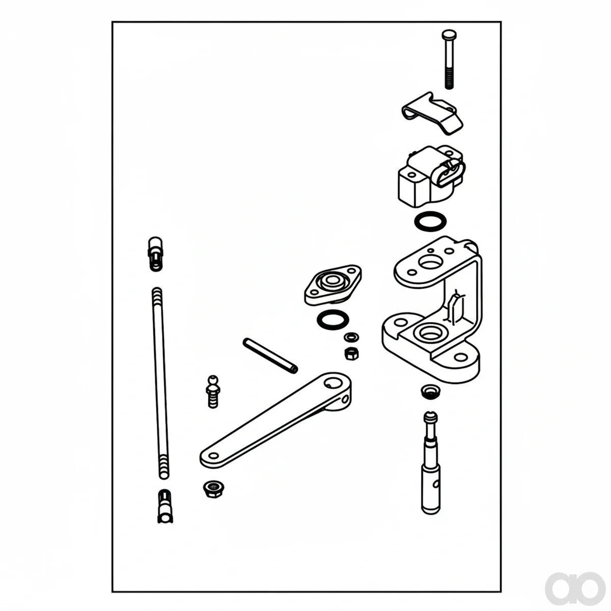 John Deere - BPF10024 - Hardware-Satz